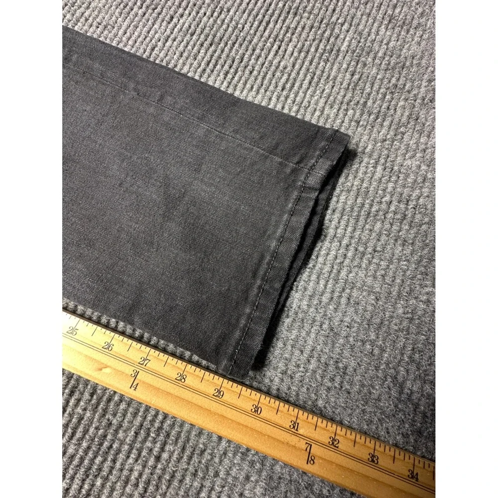 William Rast Jeans Men 34x30 Black Dean Slim Straight